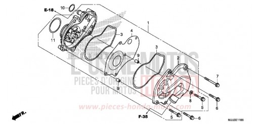 WATER PUMP NC750SDE de 2014